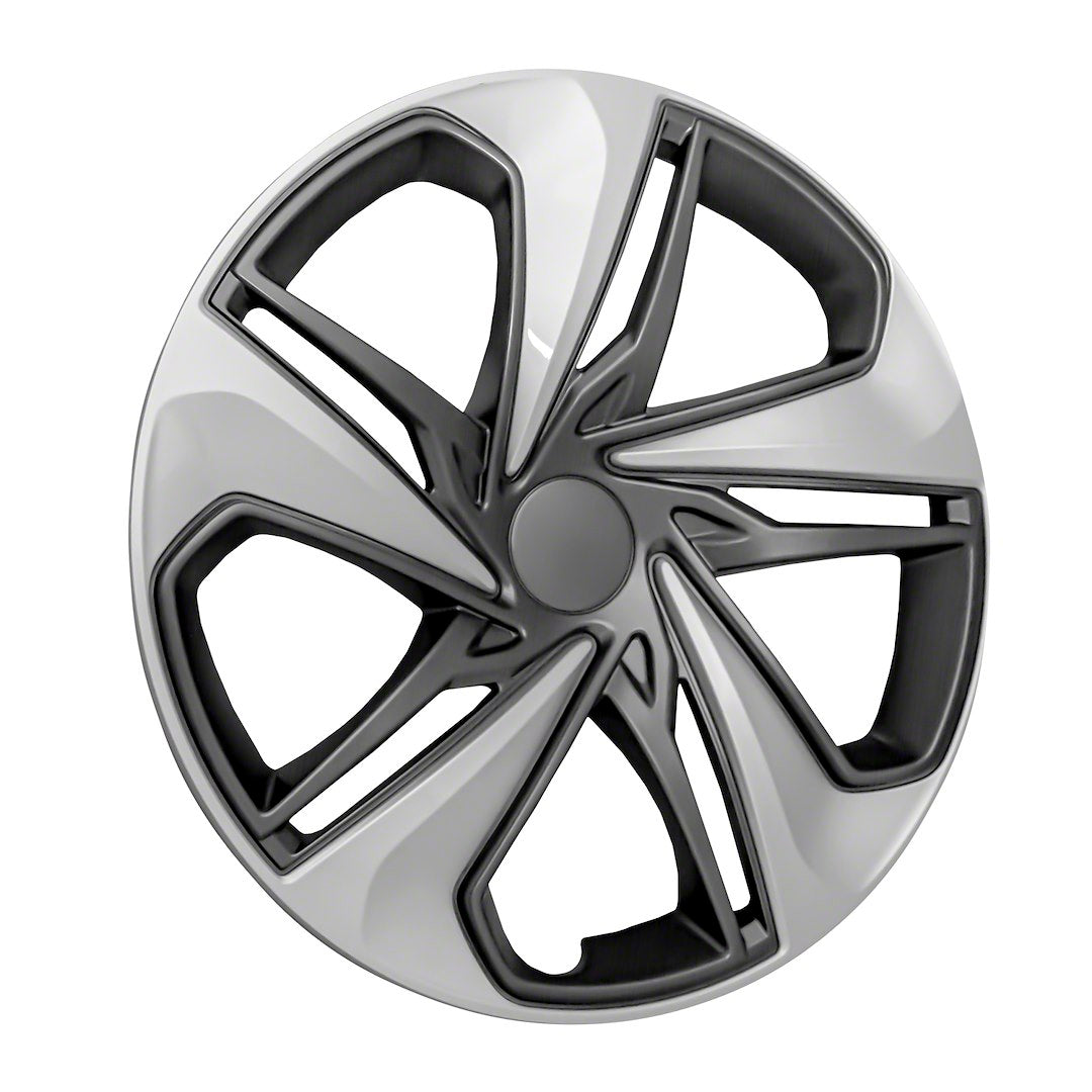 Coast To Coast 54116SC Civic Silver/Charcoal Wheel Covers - image 2