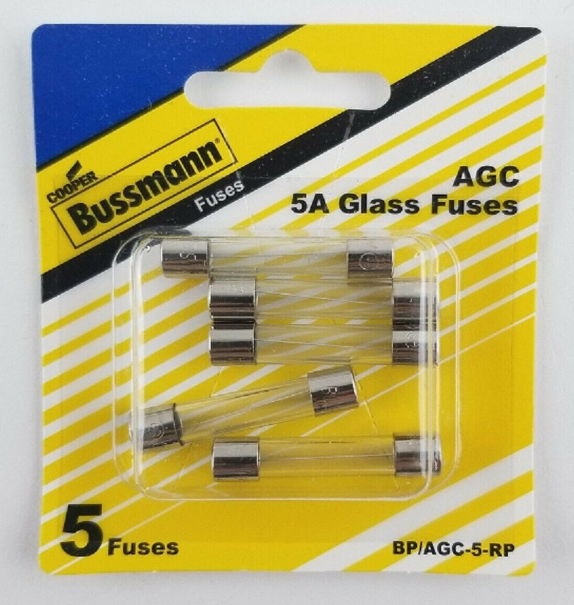 Bussman Agc Fuse (Bpagc5rp) – Type: Glass Tube