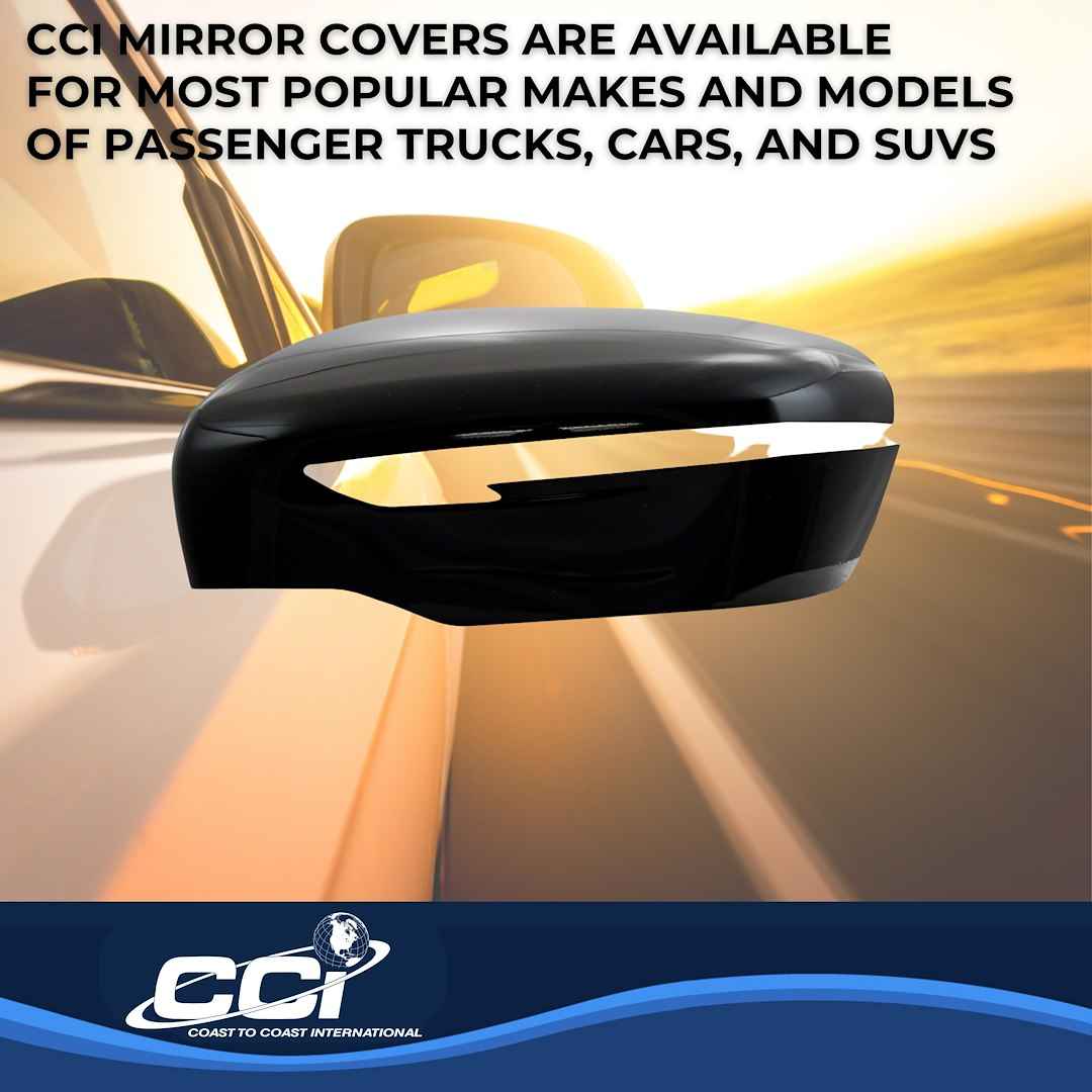 Coast To Coast MC67531RBK Rogue Black Replacement Mirror Tops