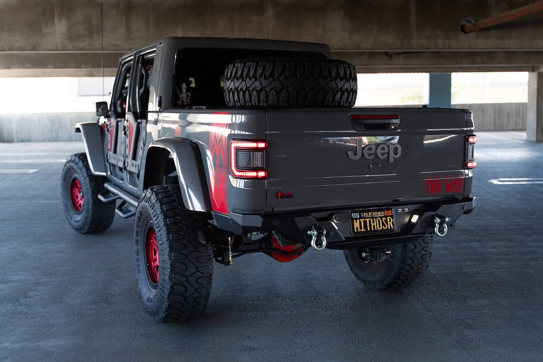 DV8 Offroad RBGL-11 FS-15 Jeep JT Steel Rear Bumper
