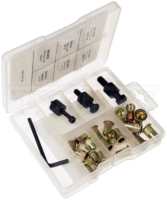 Dorman 963-997 Rivet Nut Tool and Fastener Assortment - image 1