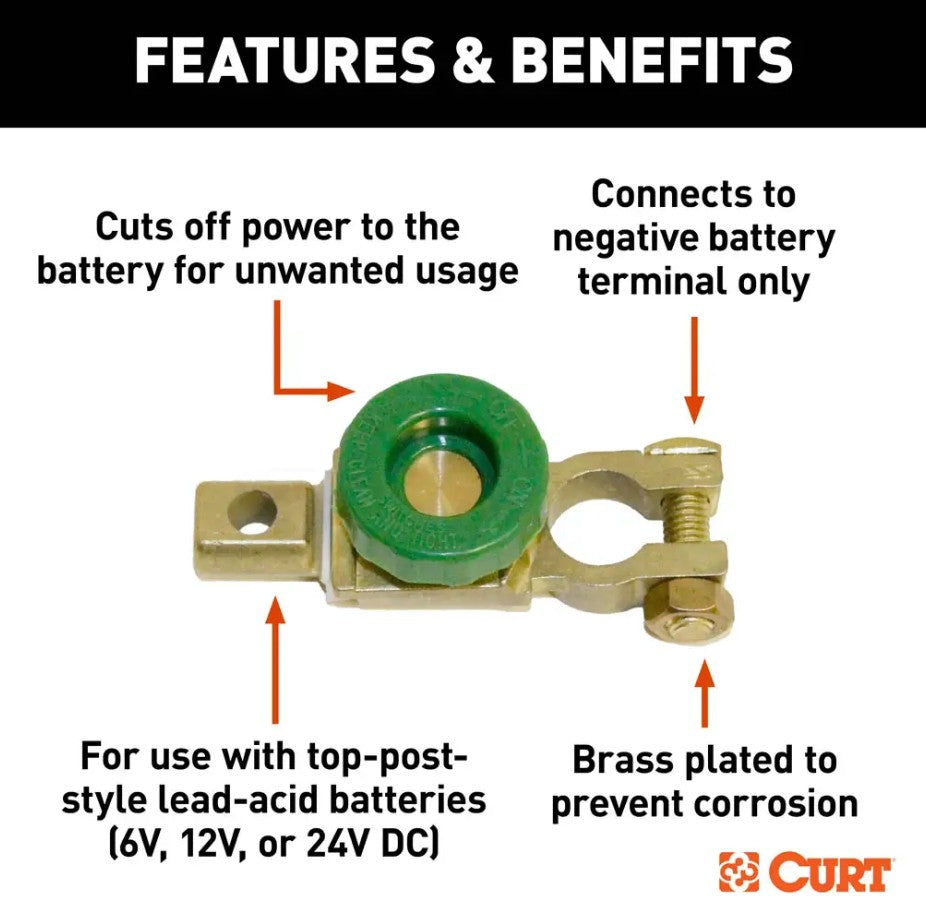 Curt 52216 Battery Disconnect Switch - image 3
