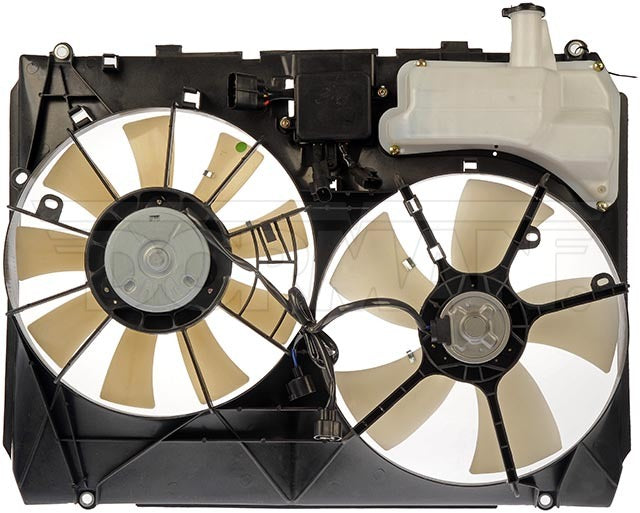 Dorman 620555 Remanufactured Dual Electric Fan, Clear Blades - image 1