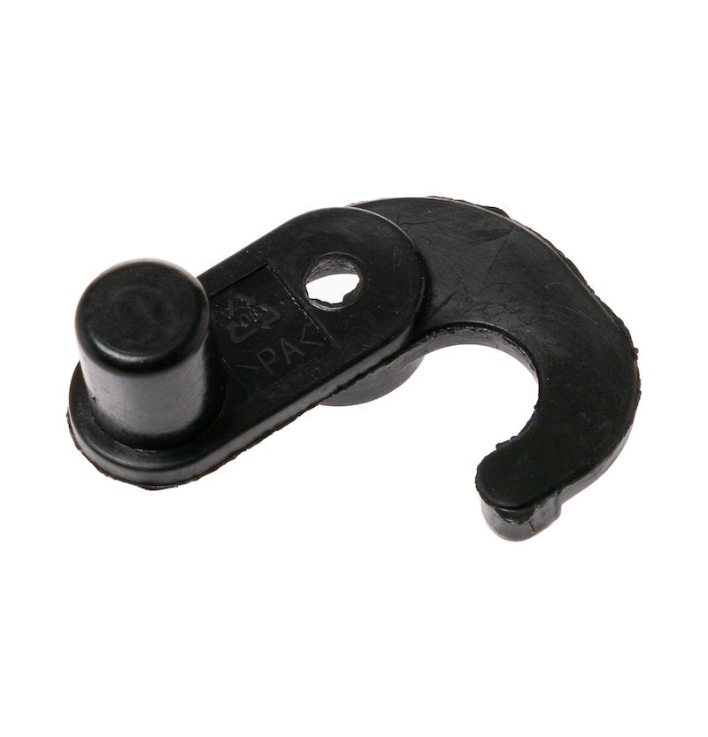 GE WR01X30952 Right-Hand Lower Fridge Door Hinge Buckle GPV10FGNBB, GPV10FSNSB