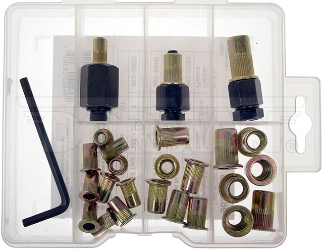 Dorman 963-998 Rivet Nut Tool and Fastener Assortment - image 1