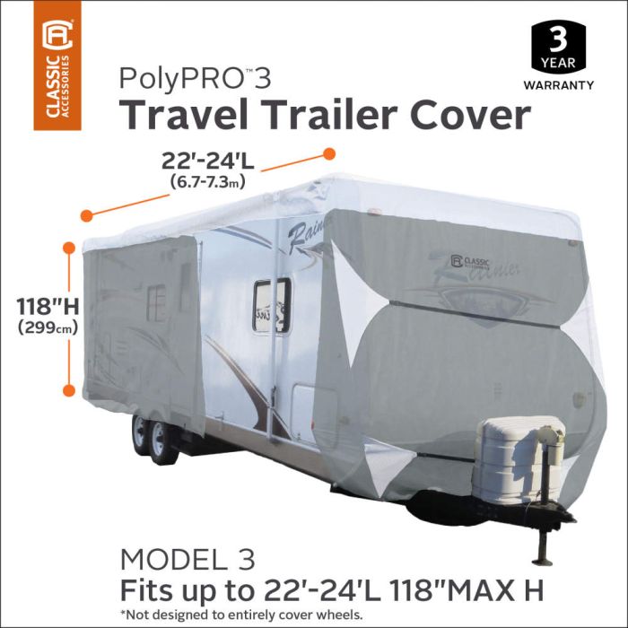 Classic Accessories 73363 Travel Trailer Cover - image 6