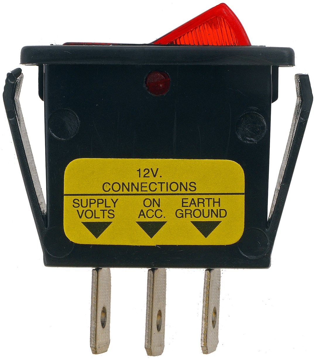 Dorman 85920 Conduct-Tite Red Rocker Switch, 12V 20A - image 1