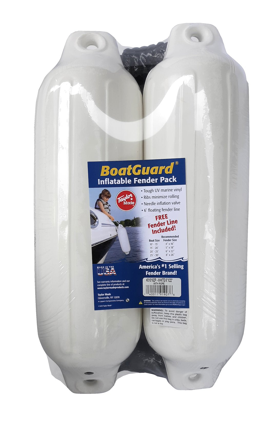 Taylor Made 310132p Boat Fender