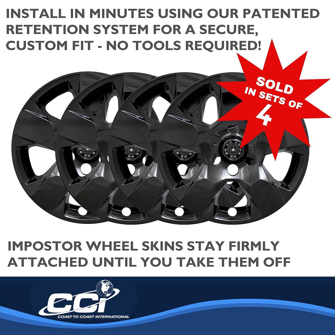 Coast To Coast IMP435BLK Black Ram 1500 Impostor Wheel Skins - image 5
