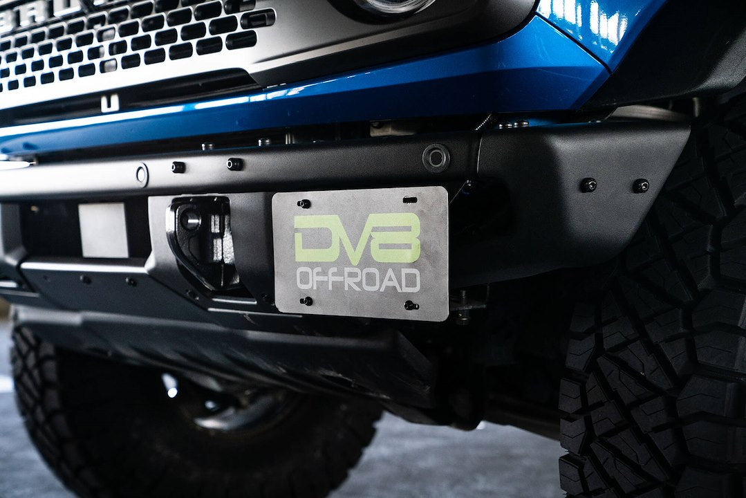 DV8 Offroad LPBR-02 License-Plate Relocation Bracket