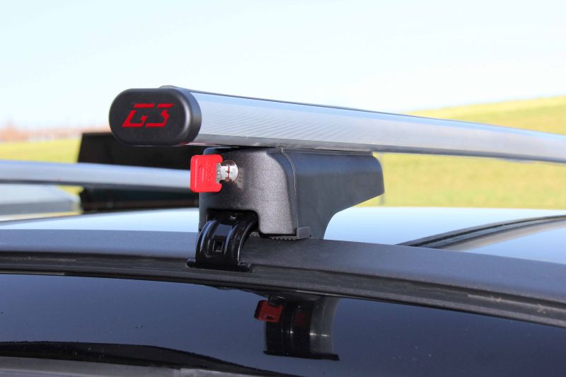 G3 S.P.A. 60.130 Clop Silver 50-Inch Roof Bars, Set of 2