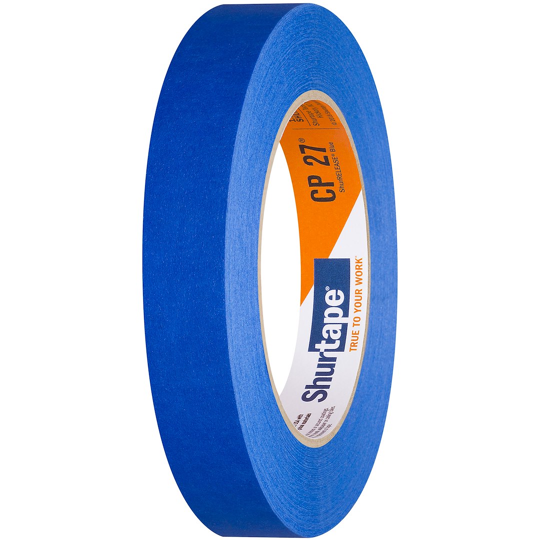 Shurtape 202871 CP 027 Blue Masking Tape, 48 Rolls