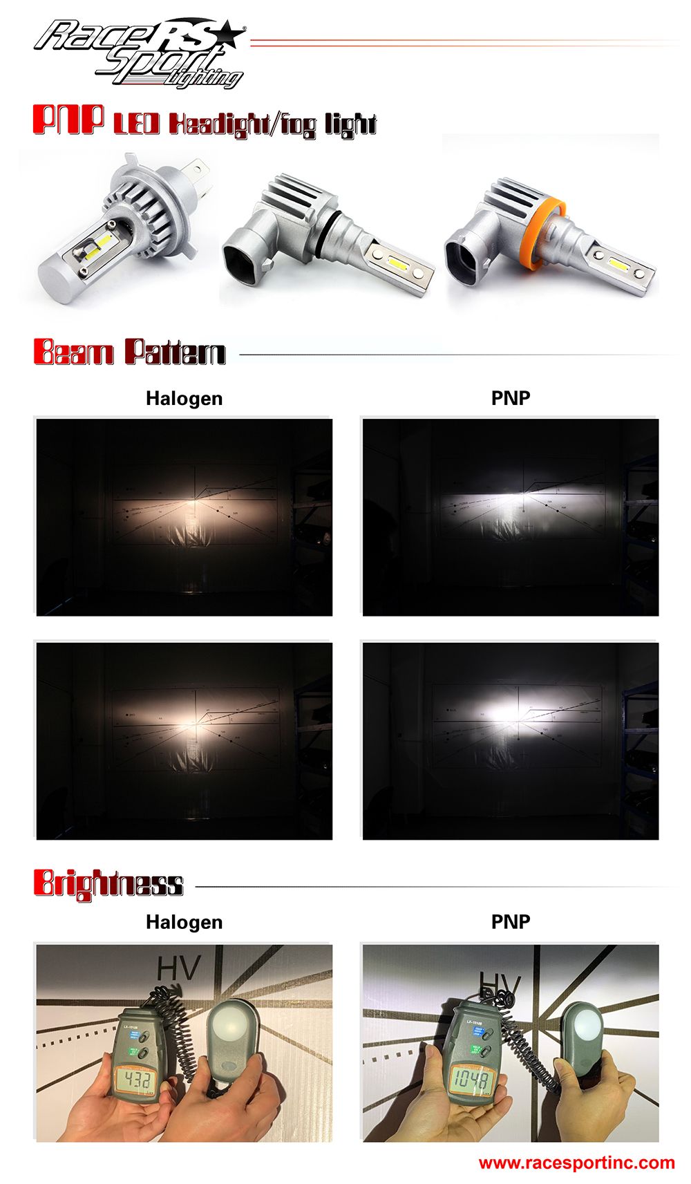 Race Sport Lighting Rspnp9006 Driving/ Fog Light Bulb - image 11