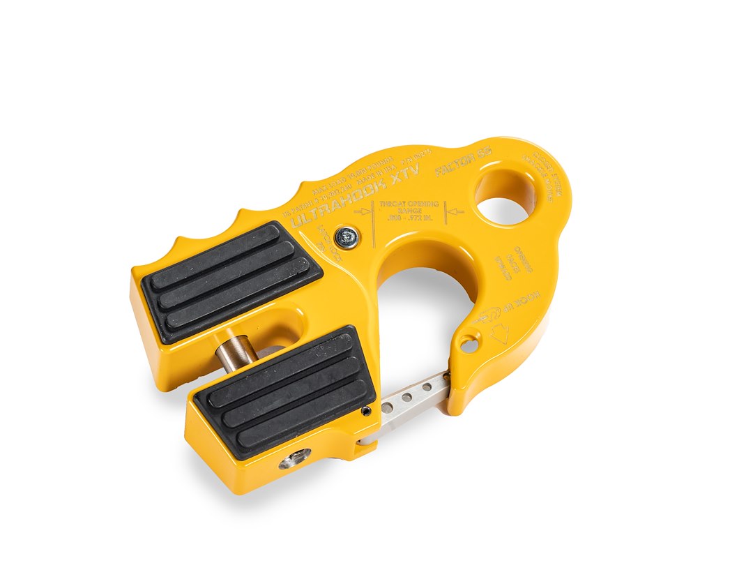 Factor 55 00275-03 Yellow Ultrahook XTV Clevis Hook