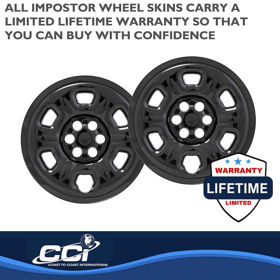 Coast To Coast IMP69BLKN Black 16-Inch Frontier Wheel Skin