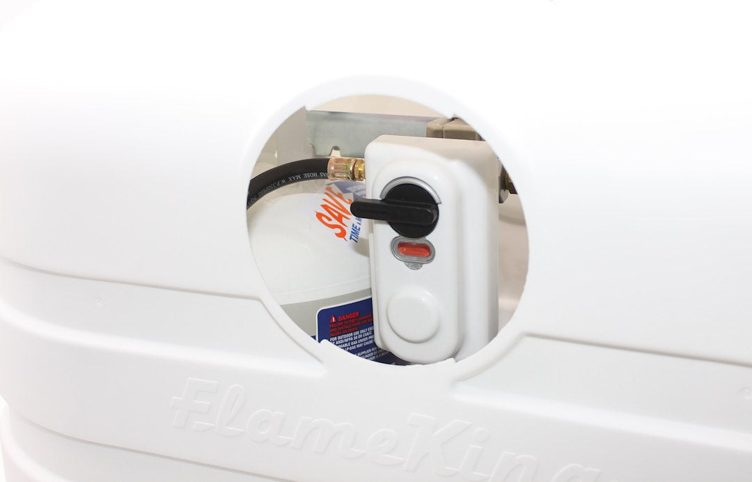 Flame King Ysn-Pcc-Rv20-Wht Propane Tank Cover - image 4