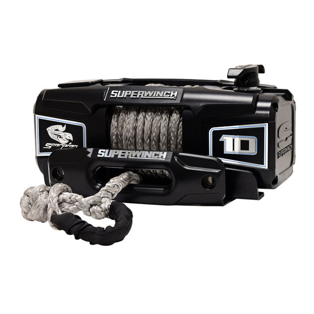 Superwinch 1155401 Scorpion 10000SR Synthetic Rope Winch