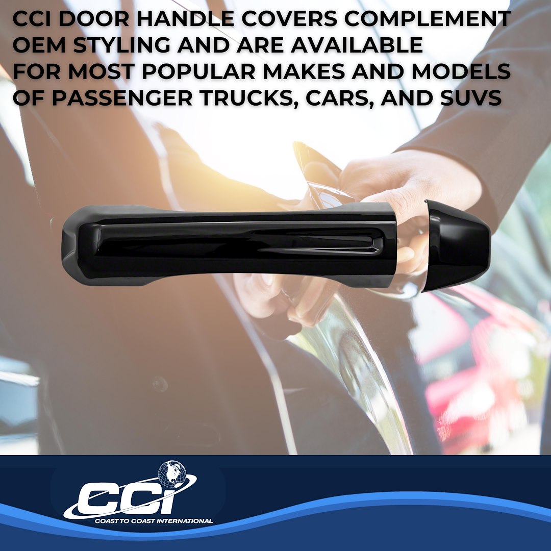 Coast To Coast DH68580BBK Gloss Black Jeep Handle Covers - image 5