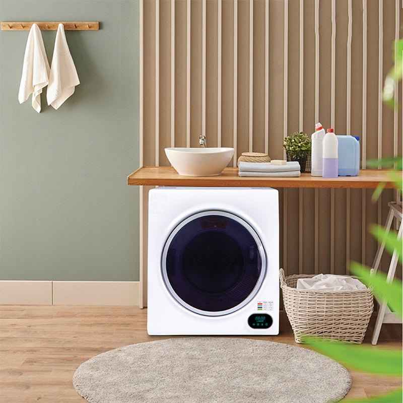 3.5 Cu. Ft. Compact Short RV Dryer – White, Vented, Stackable, Sensor Dry, 21-852W