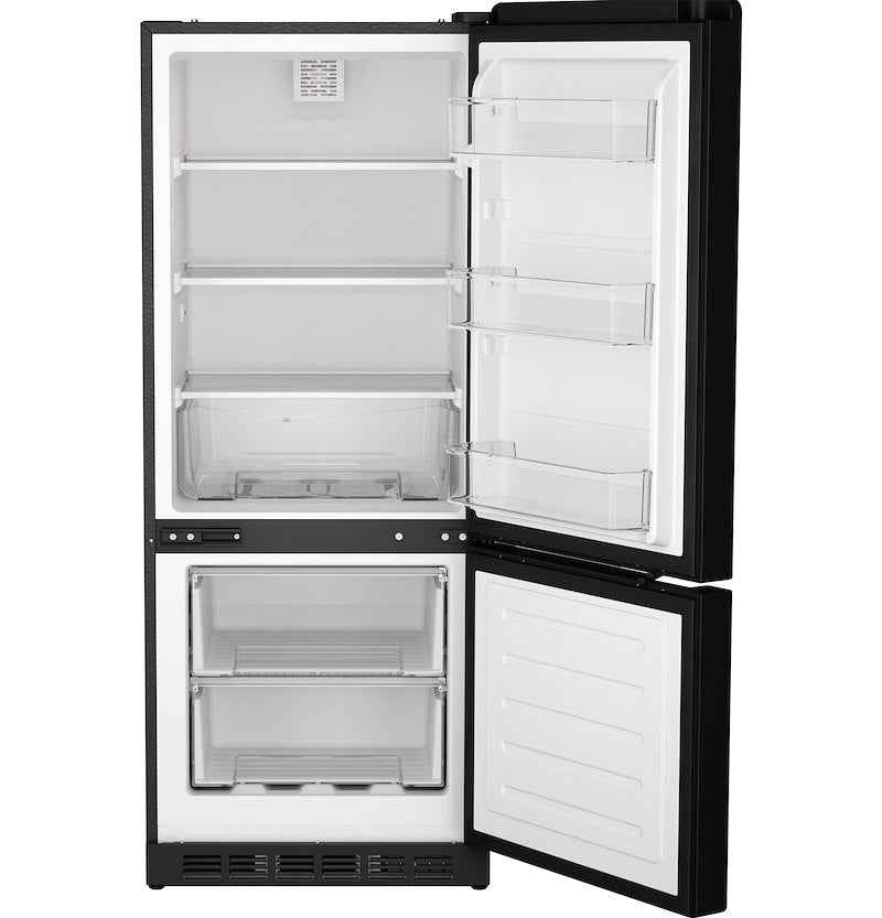 GE Profile 10 Cu. Ft. 12V Dual Door RV Refrigerator – Bottom Freezer