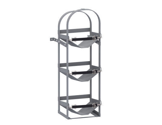 Holman 40102 Three-Tier Refrigerant Tank Rack