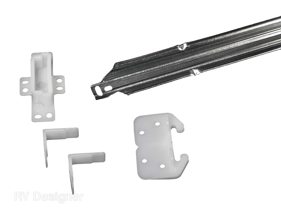 RV Designer Drawer Slide (H303) – Color: Half White