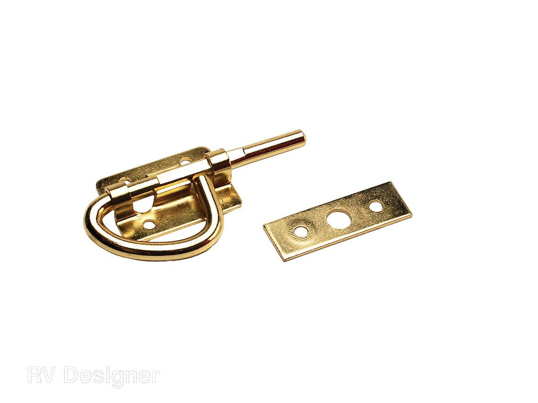 RV Designer Bunk Latch (H509) – Material: Brass