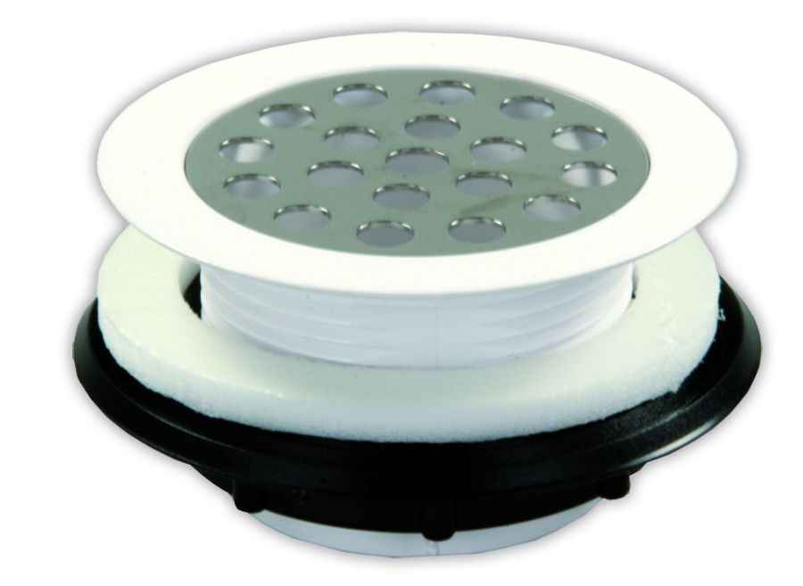 JR Products Waste Water Drain Strainer 95155 – Material: Plastic