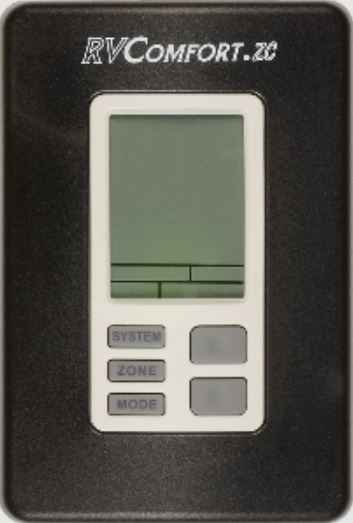 Coleman-Mach 9 Series Multi-Zone Thermostat – Digital, 12V DC, Black, RV 9330A3341