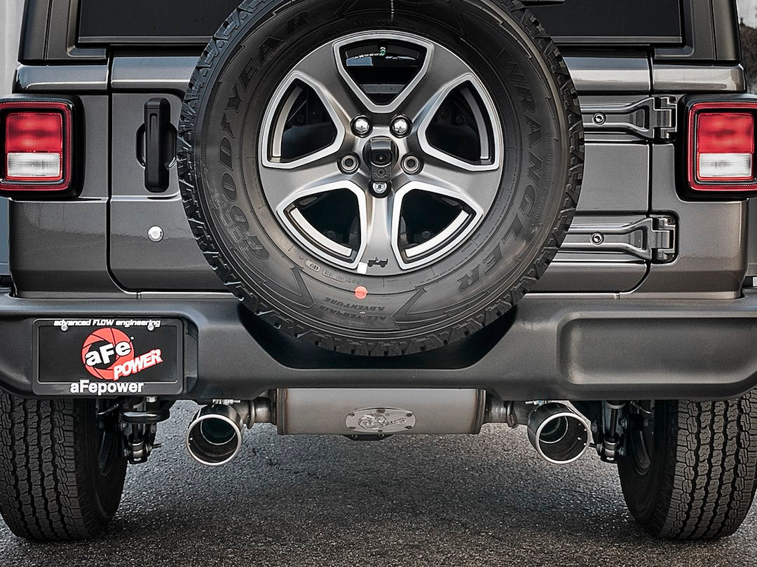 Advanced FLOW Engineering Rebel Cat-Back System Single Dual Exhaust System Kit 49-48066-P - image 5
