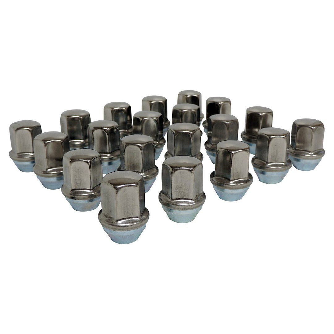 Crown Automotive 6509422K Stainless M14x1.5 Lug Nuts, 20-Pack - image 1