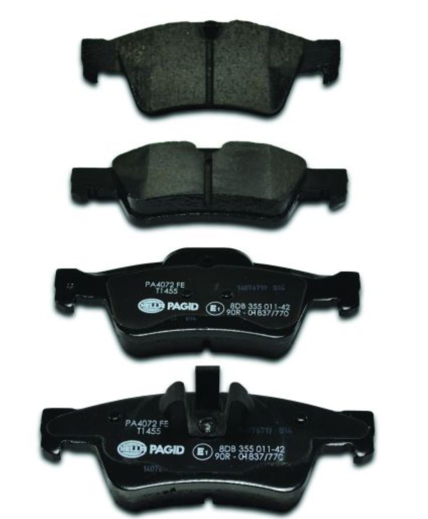 Hella Pagid 355011421 Low-Metallic Disc Brake Pad Set