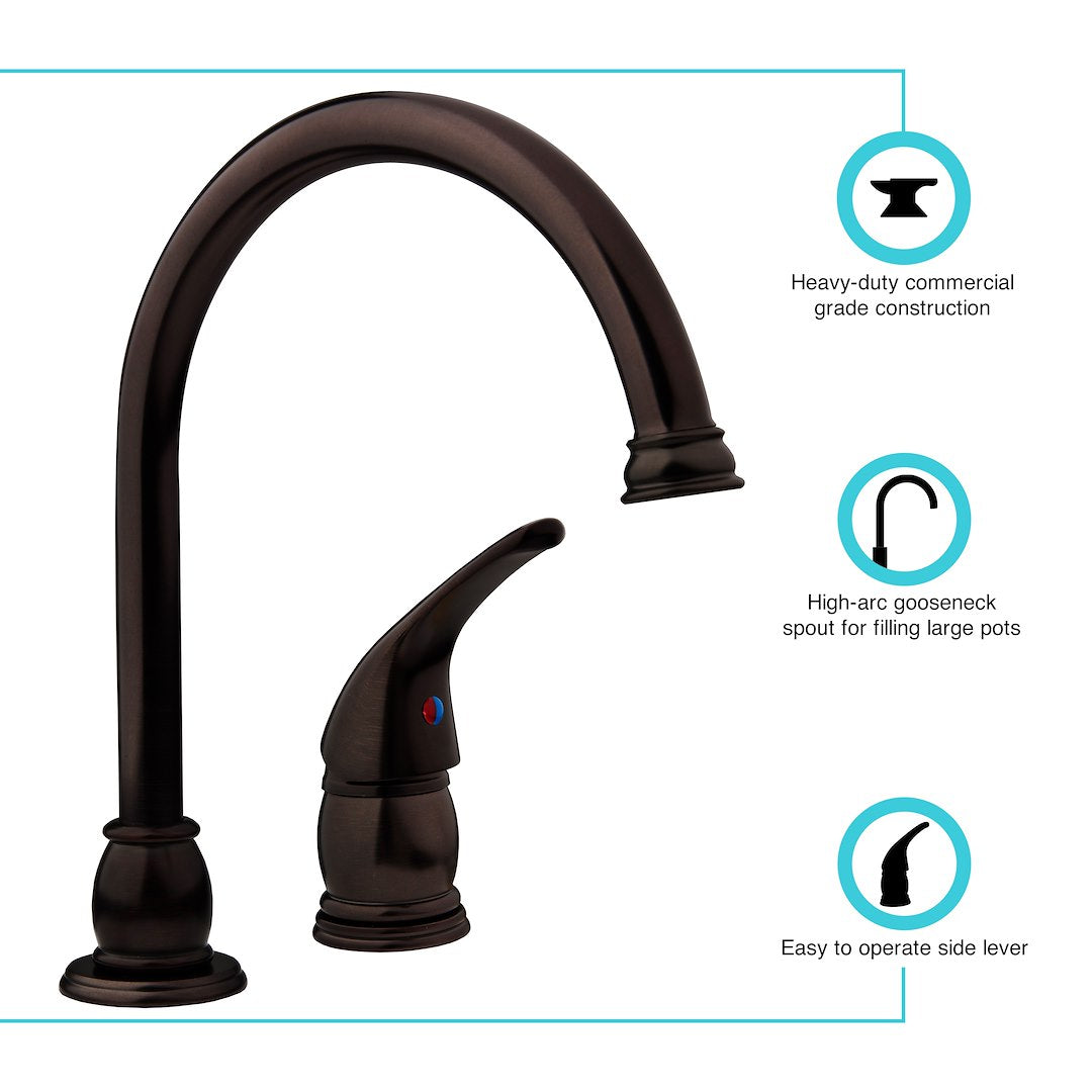 Dura Faucet Df-Nmk301-Vb Faucet - image 5