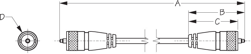 Sea Dog 329804-1 Coaxial Cable Assembly