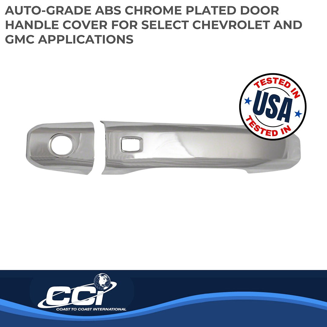 Coast To Coast DH68588S Chrome Truck Smart-Key Covers - image 2