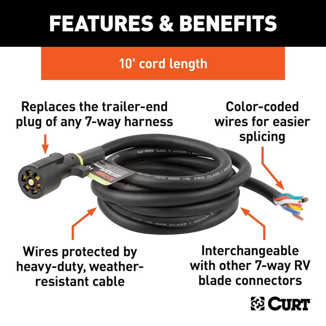Curt 56603 Trailer Wiring Connector - image 2