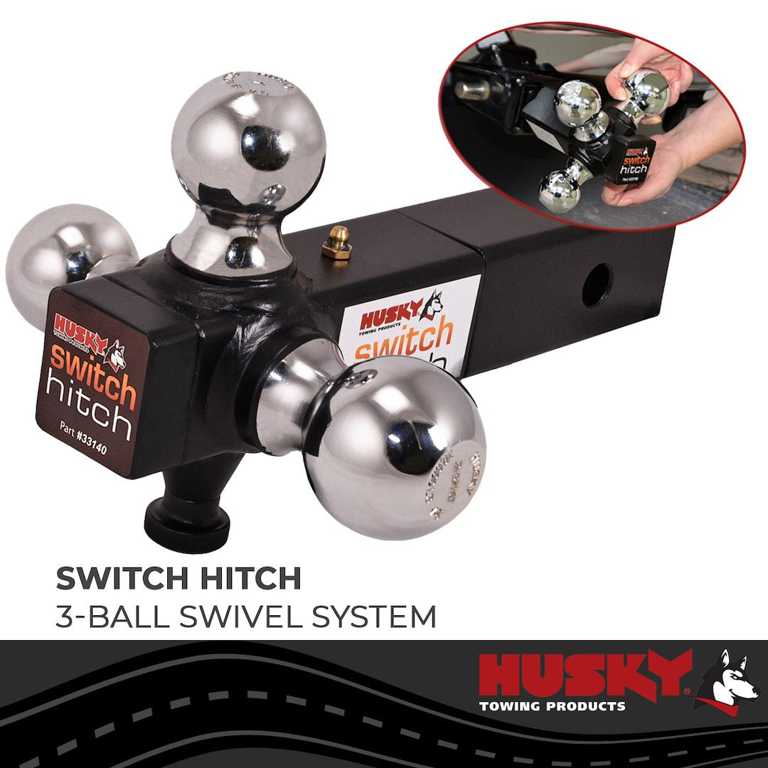 Husky Towing 33140 Trailer Hitch Ball Mount - image 2