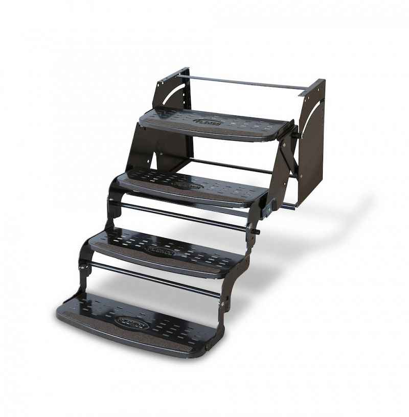Four Manual RV Entry Steps – 24" Width, 8" Rise SMFP-4400