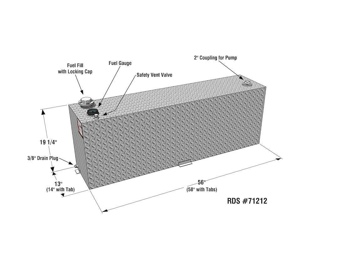 Rds Tanks 71212 Liquid Transfer Tank - image 2