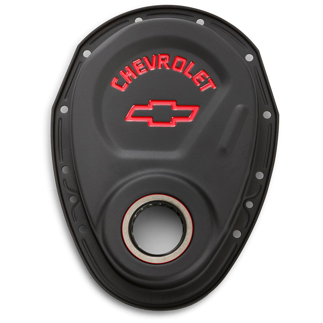 Proform Parts 141-753 Black Crinkle Bowtie Timing Cover