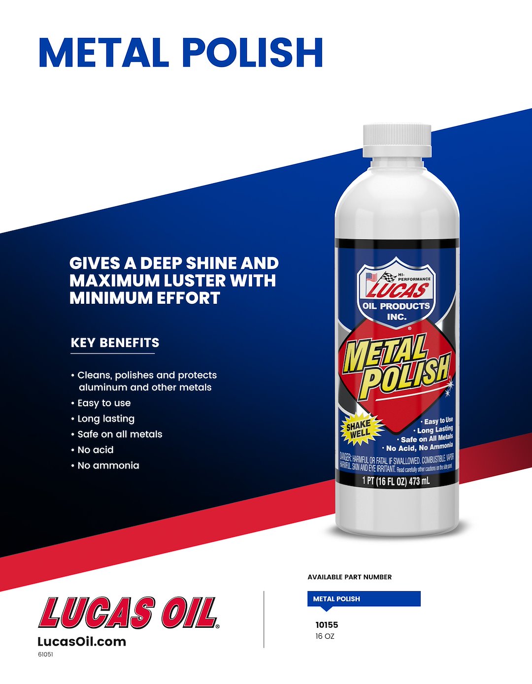 Lucas Oil 10155 Metal Polish