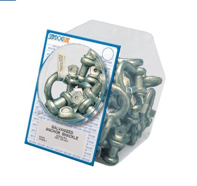 Sea Dog 147812-5 Galvanized Anchor Shackle Display