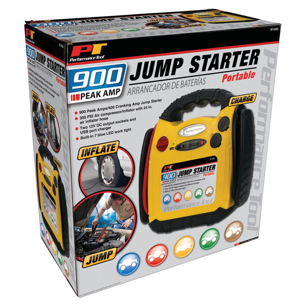 Performance Tool W1665 Battery Portable Jump Starter - image 4