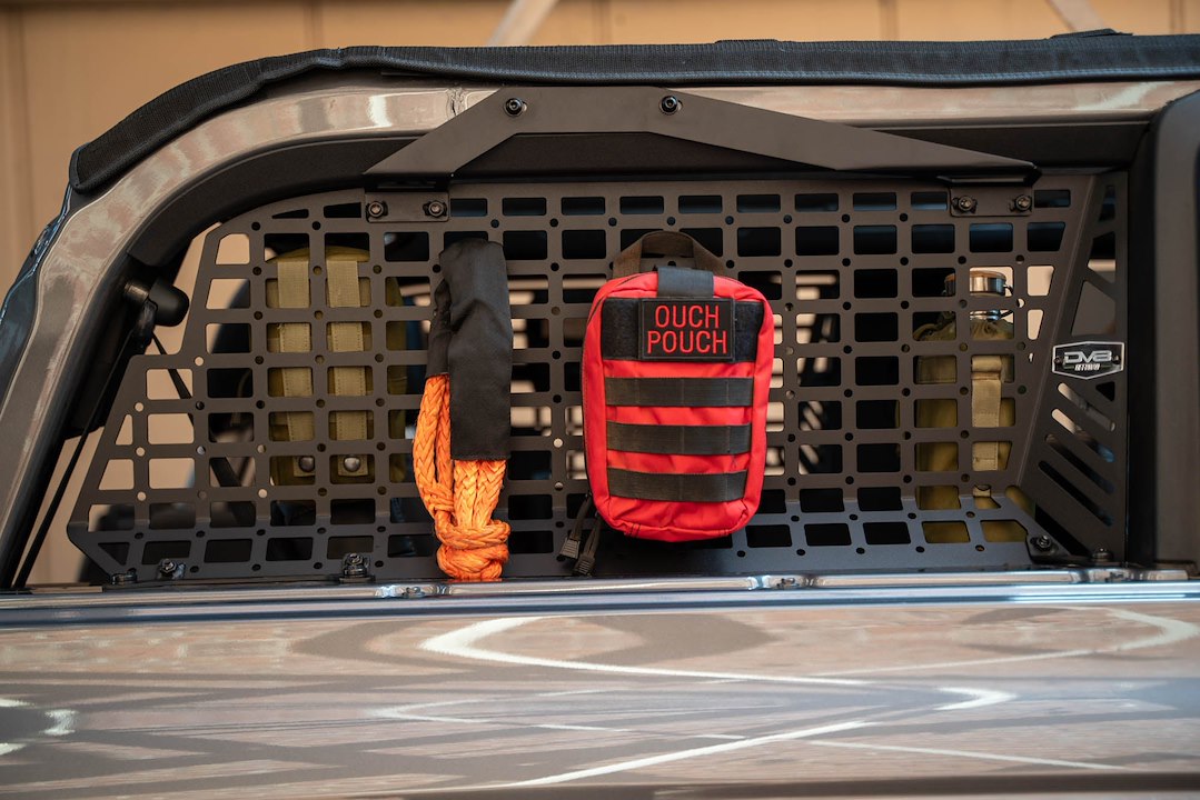 DV8 Offroad MPBR-12 Two-Door Bronco Rear MOLLE Panel