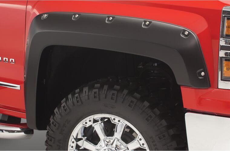 Bushwacker 40119-02 Pocket Style Silverado Front Flare Pair
