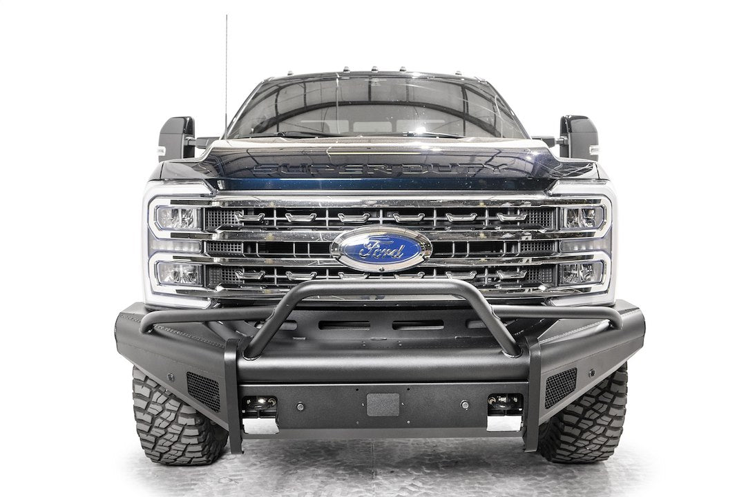 Fab Fours FS23-Q5962-1 Black Steel Elite Front Bumper