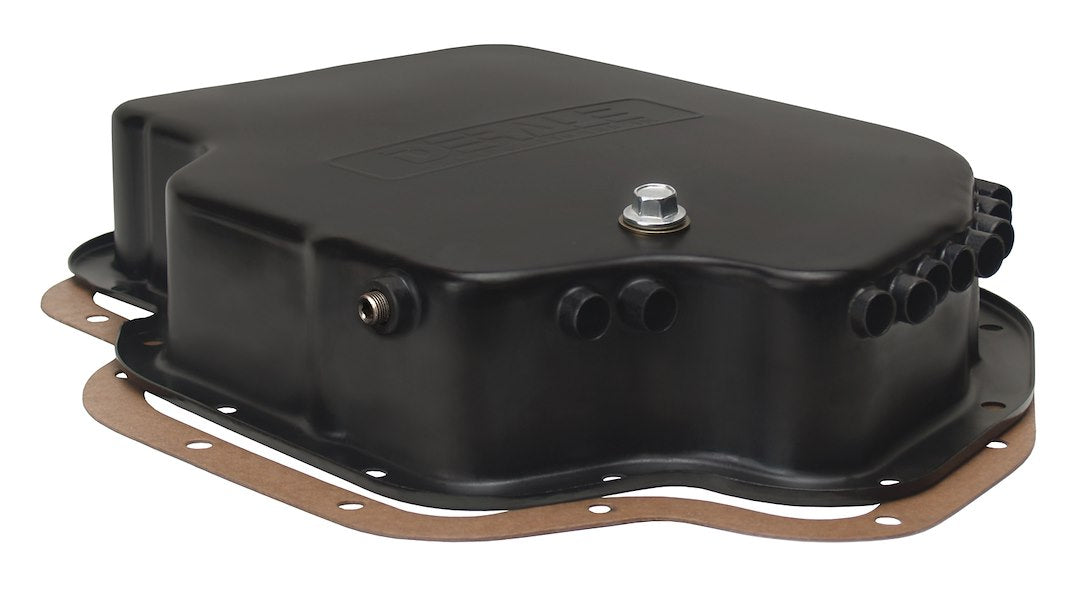 Derale 14201 TH400 Steel Transmission Oil Pan - image 1