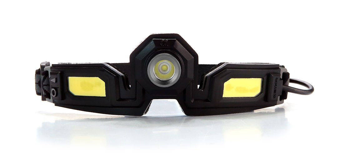 STKR Concepts 00387 FLEXIT Headlamp Pro 6.5, 650 Lumens