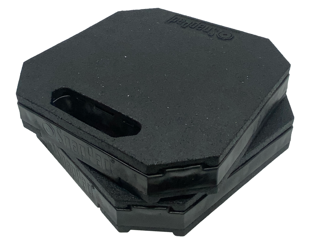 Snappad Stk2-Black Trailer Stabilizer Jack Stand Pad