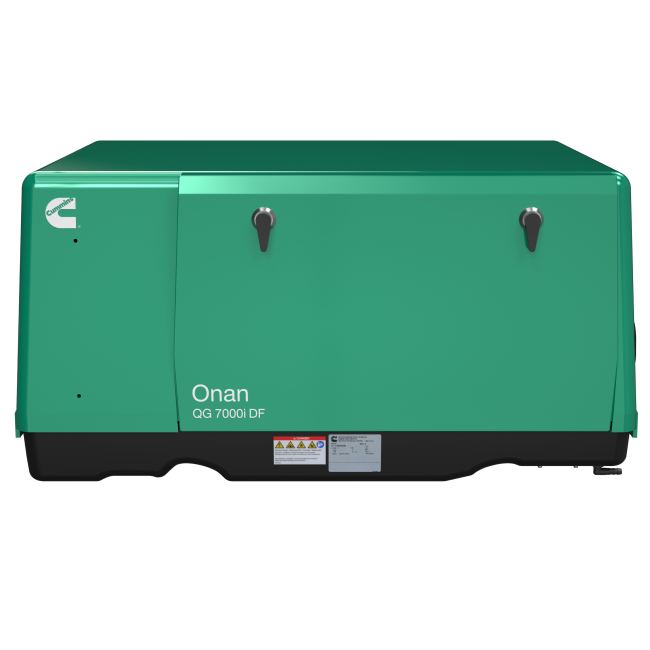 Cummins Onan 7.0HGLCA-8312 QG 7000i DF RV Generator 7000 Watt Dual Fuel